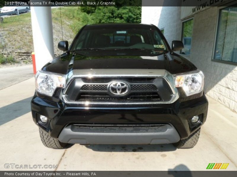 Black / Graphite 2012 Toyota Tacoma TX Pro Double Cab 4x4