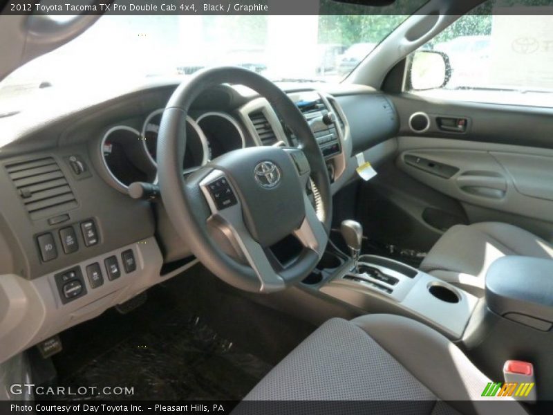 Black / Graphite 2012 Toyota Tacoma TX Pro Double Cab 4x4