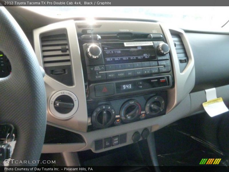 Black / Graphite 2012 Toyota Tacoma TX Pro Double Cab 4x4