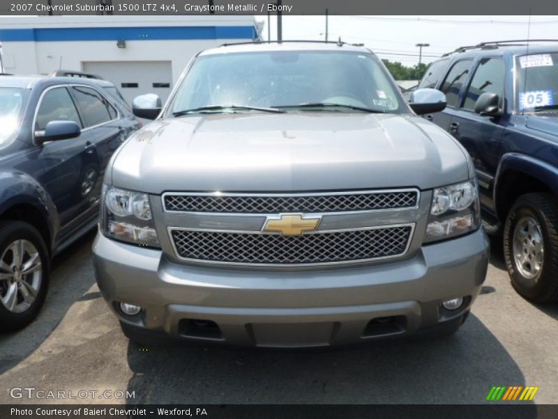 Graystone Metallic / Ebony 2007 Chevrolet Suburban 1500 LTZ 4x4