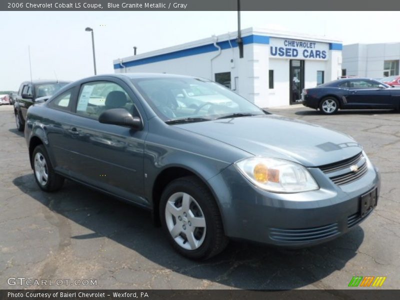 Blue Granite Metallic / Gray 2006 Chevrolet Cobalt LS Coupe