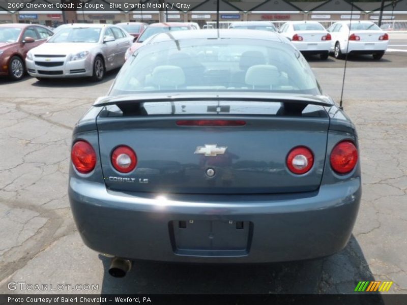 Blue Granite Metallic / Gray 2006 Chevrolet Cobalt LS Coupe