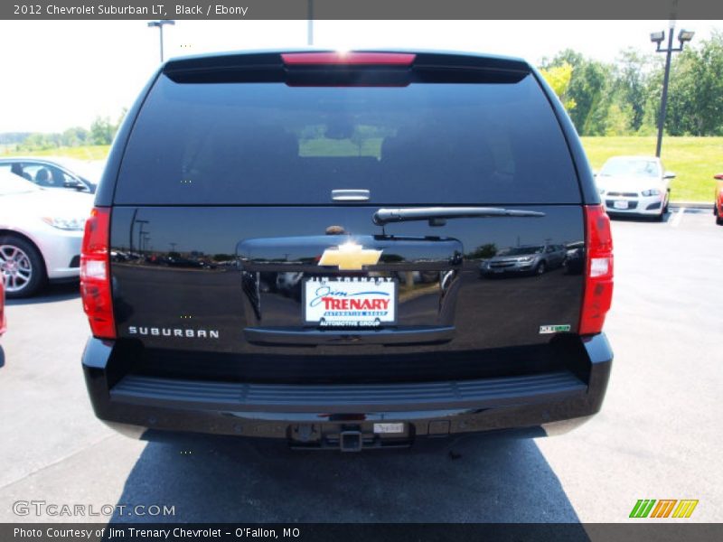 Black / Ebony 2012 Chevrolet Suburban LT