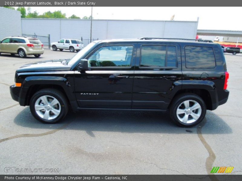 Black / Dark Slate Gray 2012 Jeep Patriot Latitude