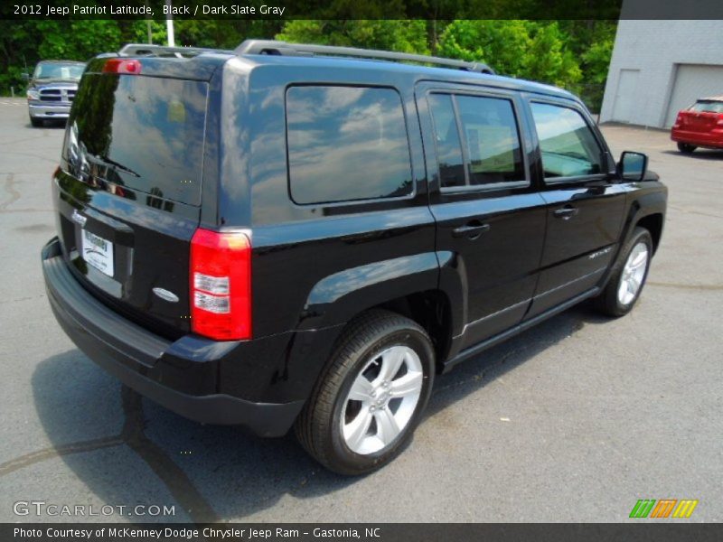 Black / Dark Slate Gray 2012 Jeep Patriot Latitude