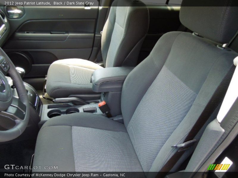 Black / Dark Slate Gray 2012 Jeep Patriot Latitude