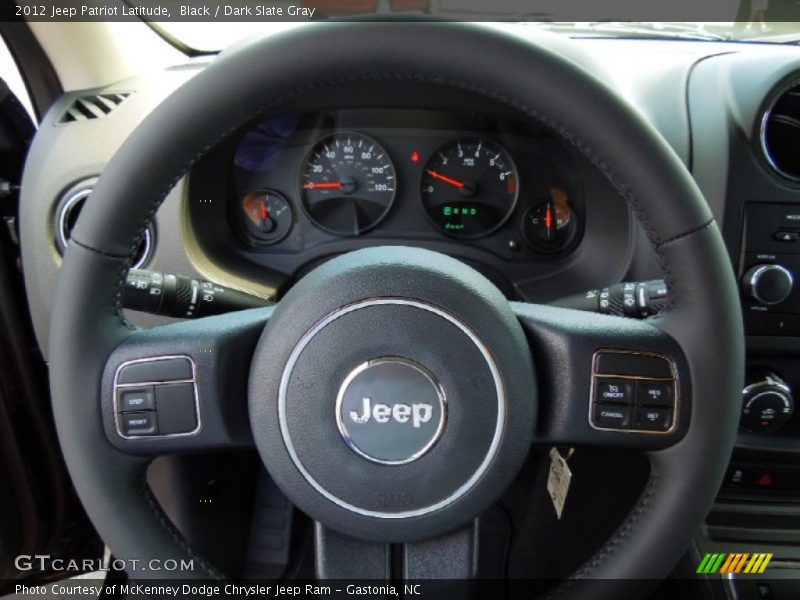 Black / Dark Slate Gray 2012 Jeep Patriot Latitude