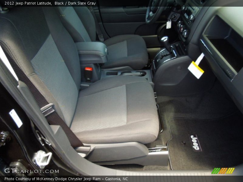 Black / Dark Slate Gray 2012 Jeep Patriot Latitude