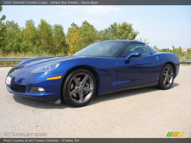 LeMans Blue Metallic / Ebony Black 2006 Chevrolet Corvette Coupe