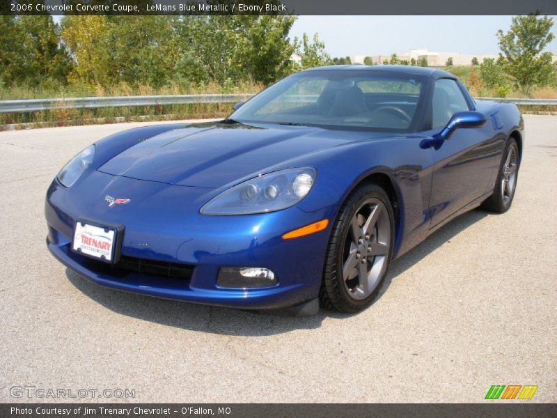 LeMans Blue Metallic / Ebony Black 2006 Chevrolet Corvette Coupe