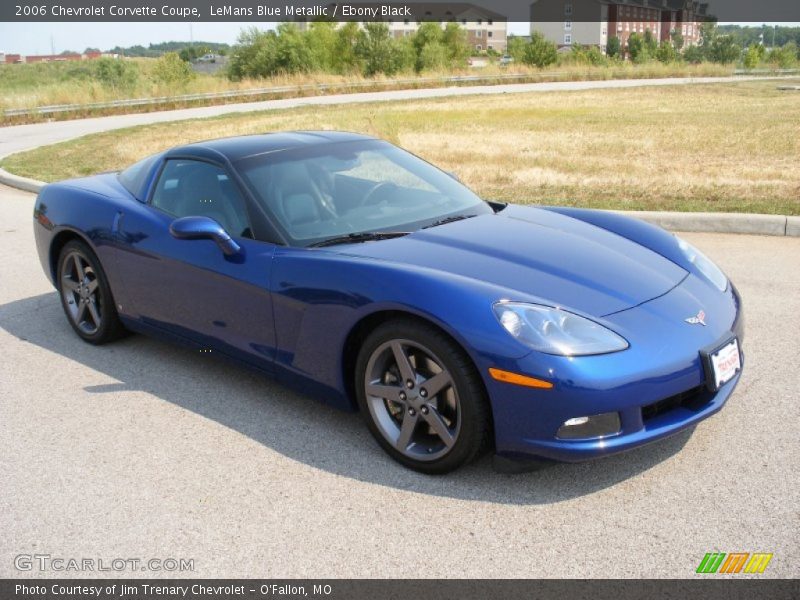 LeMans Blue Metallic / Ebony Black 2006 Chevrolet Corvette Coupe