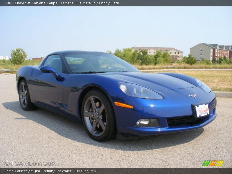 LeMans Blue Metallic / Ebony Black 2006 Chevrolet Corvette Coupe