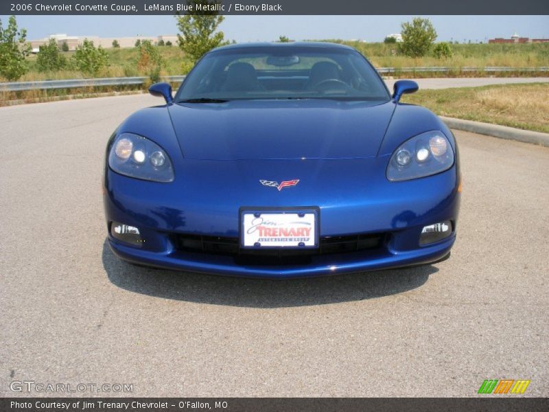 LeMans Blue Metallic / Ebony Black 2006 Chevrolet Corvette Coupe