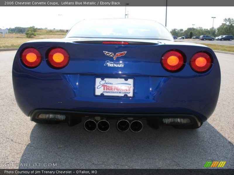 LeMans Blue Metallic / Ebony Black 2006 Chevrolet Corvette Coupe