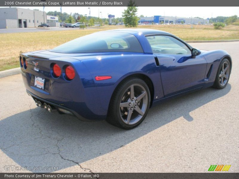 LeMans Blue Metallic / Ebony Black 2006 Chevrolet Corvette Coupe