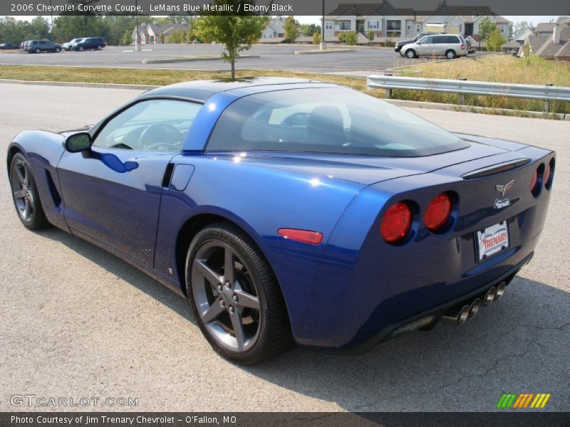LeMans Blue Metallic / Ebony Black 2006 Chevrolet Corvette Coupe