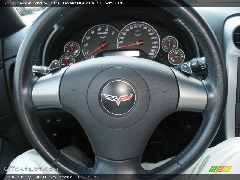 LeMans Blue Metallic / Ebony Black 2006 Chevrolet Corvette Coupe