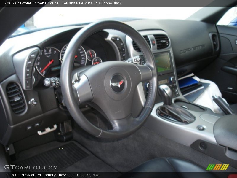 LeMans Blue Metallic / Ebony Black 2006 Chevrolet Corvette Coupe