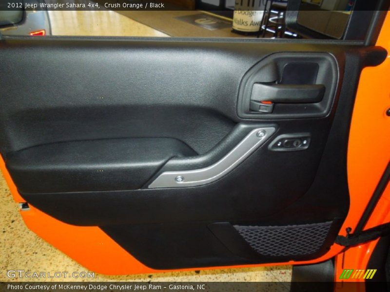 Crush Orange / Black 2012 Jeep Wrangler Sahara 4x4