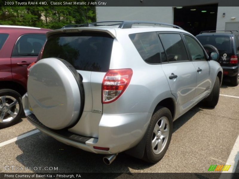 Classic Silver Metallic / Ash Gray 2009 Toyota RAV4 4WD