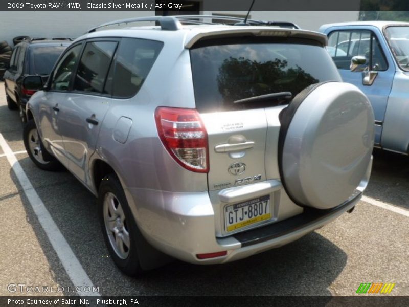 Classic Silver Metallic / Ash Gray 2009 Toyota RAV4 4WD