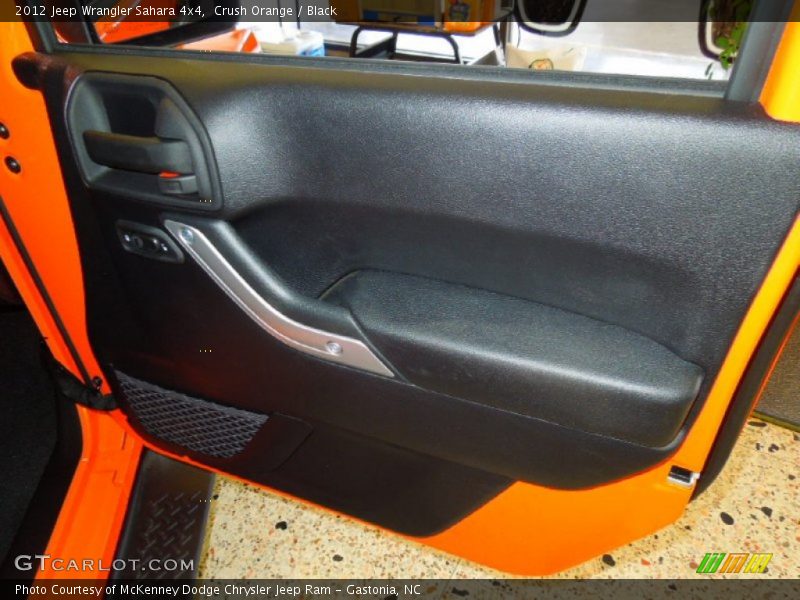 Crush Orange / Black 2012 Jeep Wrangler Sahara 4x4