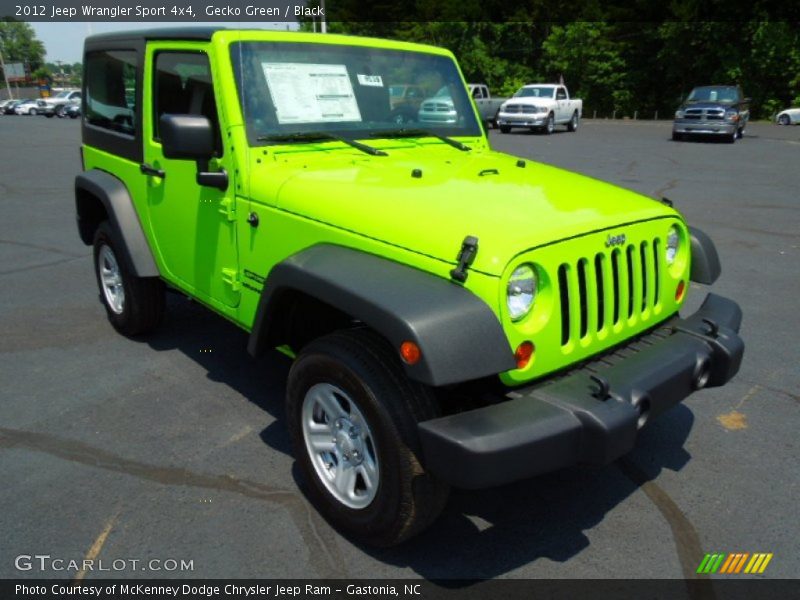 Front 3/4 View of 2012 Wrangler Sport 4x4
