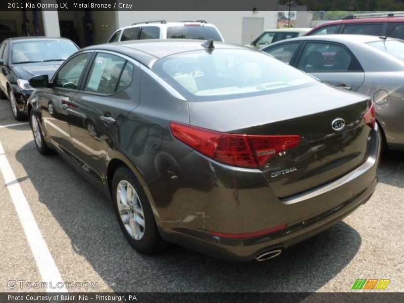 Metal Bronze / Gray 2011 Kia Optima LX