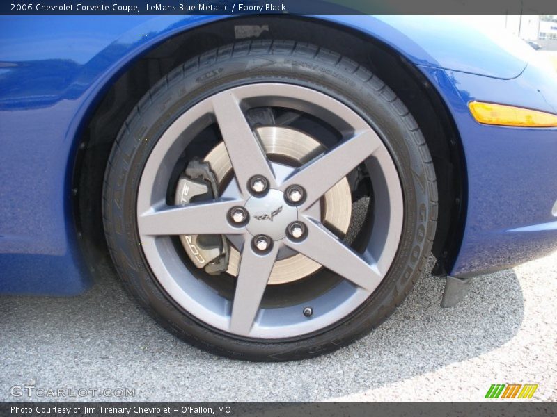 LeMans Blue Metallic / Ebony Black 2006 Chevrolet Corvette Coupe