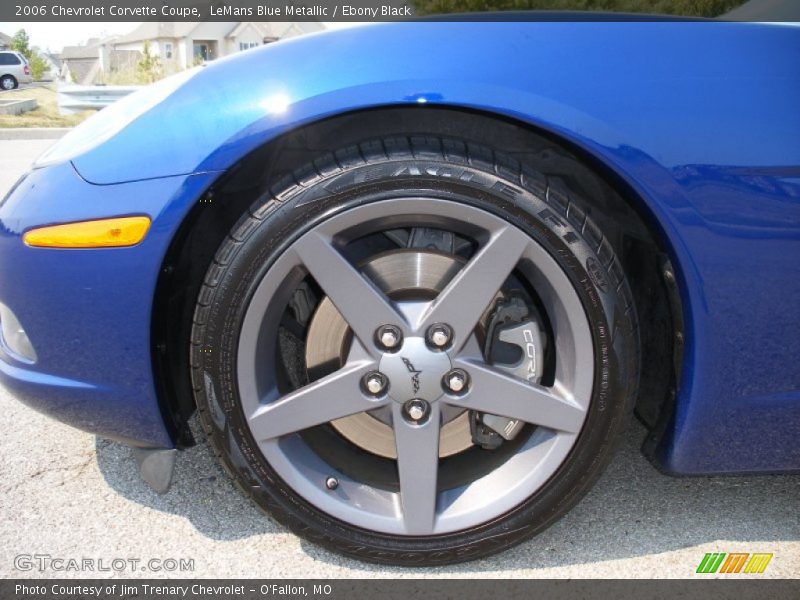 LeMans Blue Metallic / Ebony Black 2006 Chevrolet Corvette Coupe