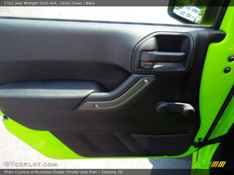 Gecko Green / Black 2012 Jeep Wrangler Sport 4x4