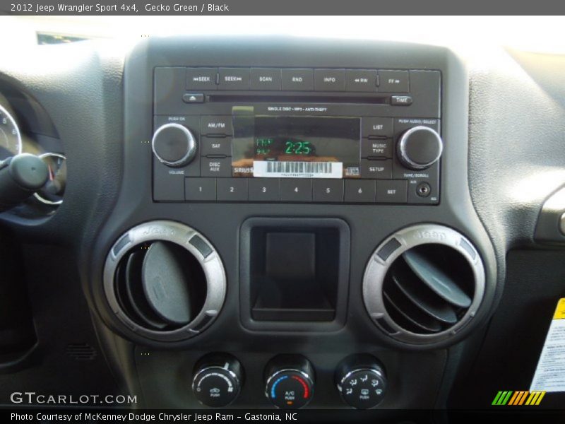 Audio System of 2012 Wrangler Sport 4x4