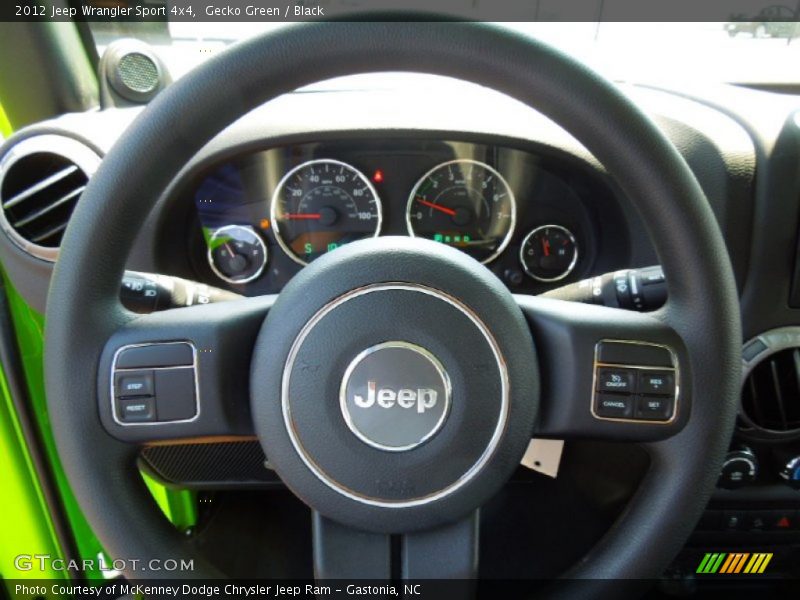  2012 Wrangler Sport 4x4 Steering Wheel