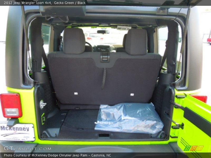  2012 Wrangler Sport 4x4 Trunk