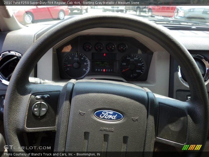 Sterling Gray Metallic / Medium Stone 2010 Ford F250 Super Duty FX4 Regular Cab 4x4