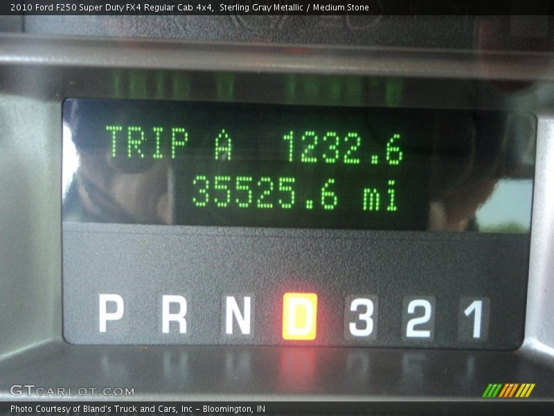 Sterling Gray Metallic / Medium Stone 2010 Ford F250 Super Duty FX4 Regular Cab 4x4