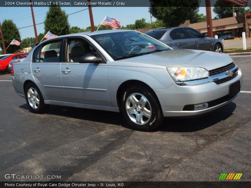 Galaxy Silver Metallic / Gray 2004 Chevrolet Malibu LT V6 Sedan