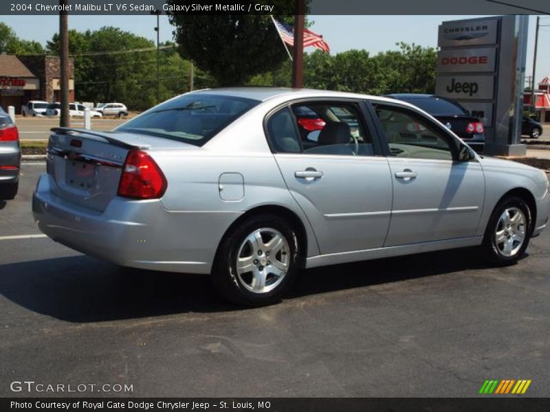 Galaxy Silver Metallic / Gray 2004 Chevrolet Malibu LT V6 Sedan