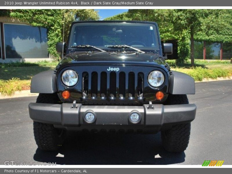 Black / Dark Slate Gray/Medium Slate Gray 2010 Jeep Wrangler Unlimited Rubicon 4x4