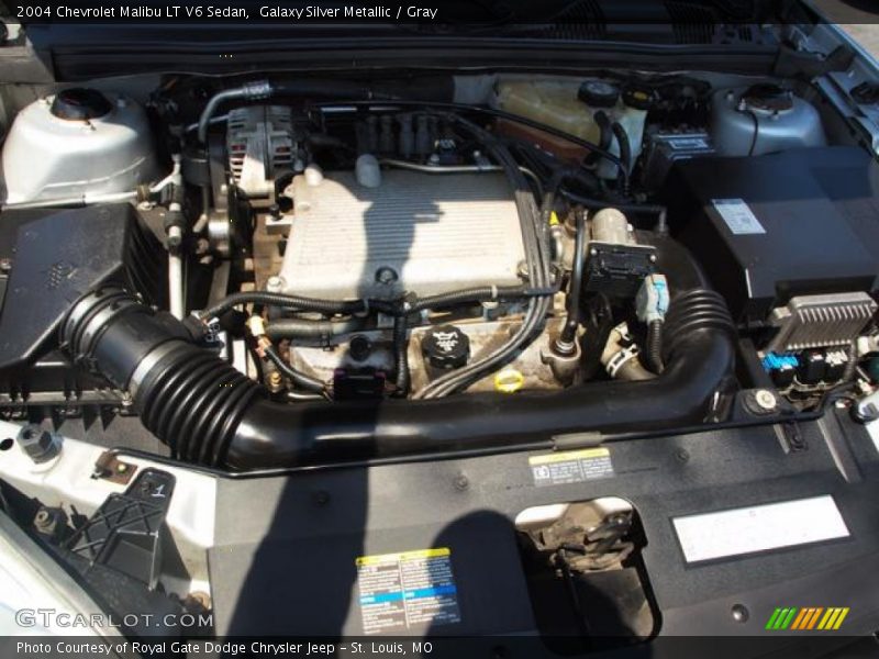 Galaxy Silver Metallic / Gray 2004 Chevrolet Malibu LT V6 Sedan