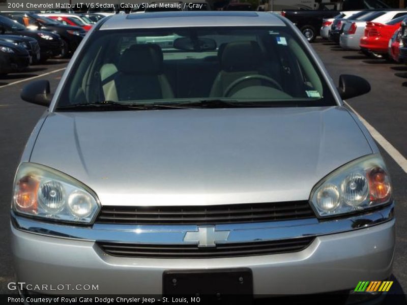 Galaxy Silver Metallic / Gray 2004 Chevrolet Malibu LT V6 Sedan
