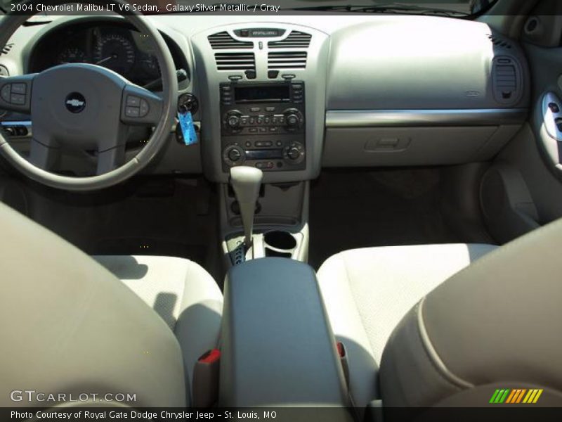 Galaxy Silver Metallic / Gray 2004 Chevrolet Malibu LT V6 Sedan