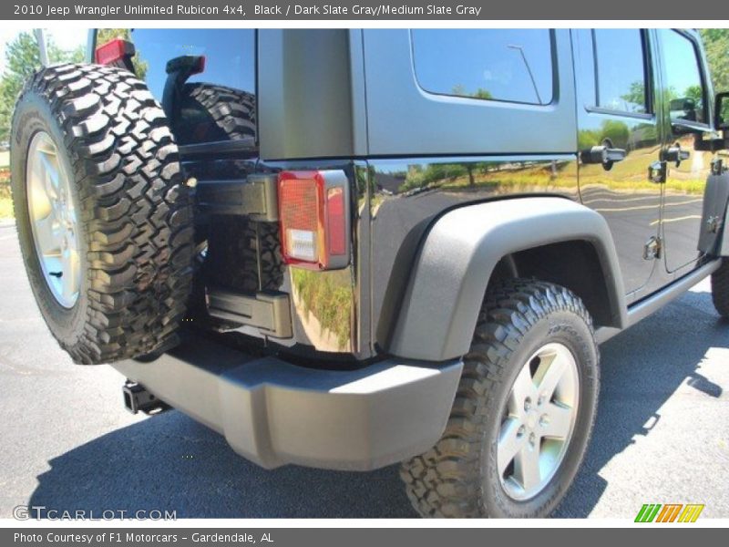 Black / Dark Slate Gray/Medium Slate Gray 2010 Jeep Wrangler Unlimited Rubicon 4x4