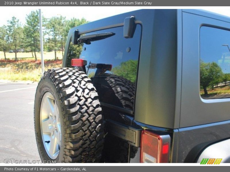Black / Dark Slate Gray/Medium Slate Gray 2010 Jeep Wrangler Unlimited Rubicon 4x4
