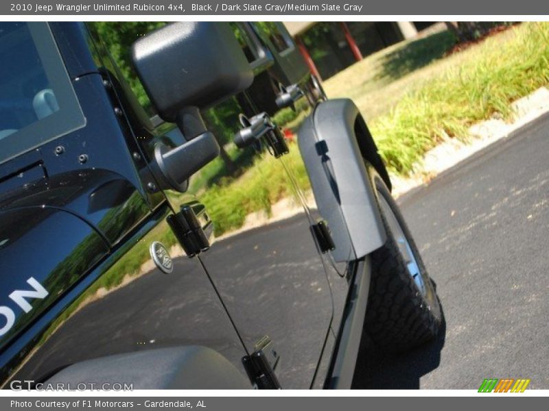 Black / Dark Slate Gray/Medium Slate Gray 2010 Jeep Wrangler Unlimited Rubicon 4x4