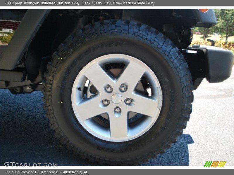 Black / Dark Slate Gray/Medium Slate Gray 2010 Jeep Wrangler Unlimited Rubicon 4x4