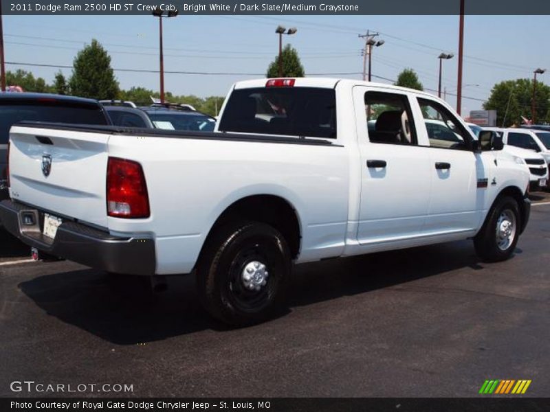 Bright White / Dark Slate/Medium Graystone 2011 Dodge Ram 2500 HD ST Crew Cab