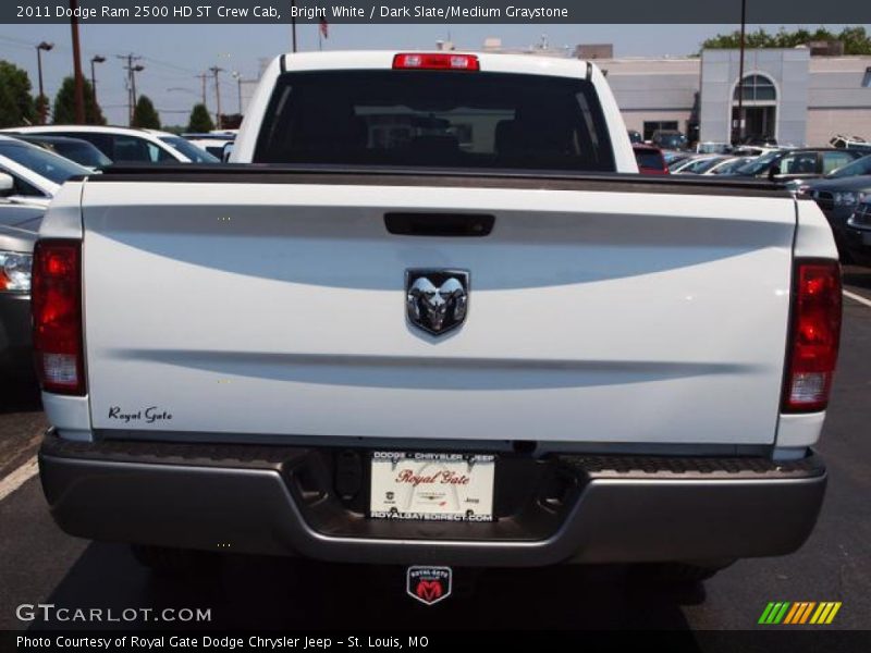 Bright White / Dark Slate/Medium Graystone 2011 Dodge Ram 2500 HD ST Crew Cab