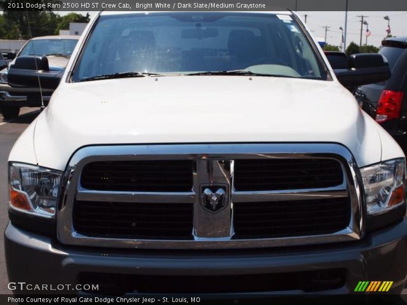 Bright White / Dark Slate/Medium Graystone 2011 Dodge Ram 2500 HD ST Crew Cab