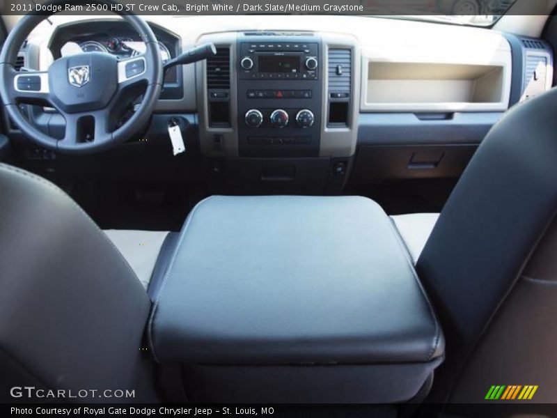 Bright White / Dark Slate/Medium Graystone 2011 Dodge Ram 2500 HD ST Crew Cab